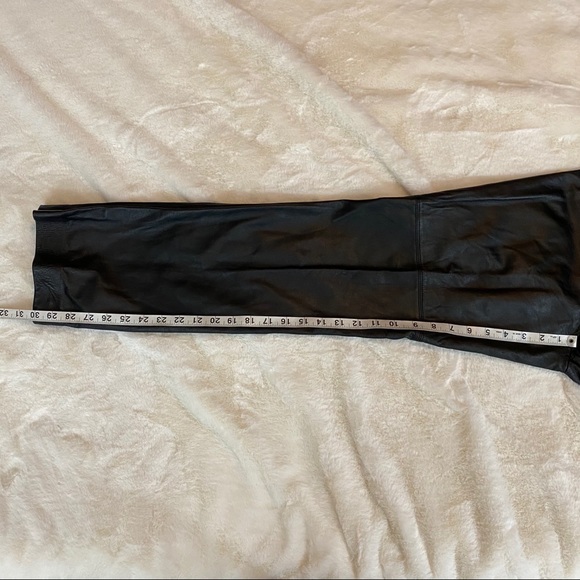 Lauren Ralph Lauren Black 100% Leather Riding Pants Sz 4 - Picture 9 of 13